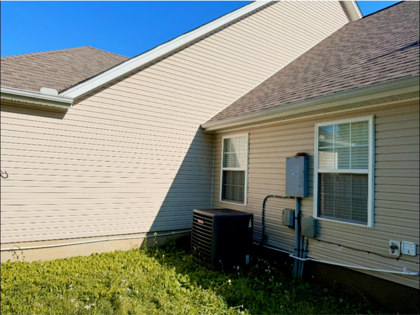 After professional house wash, gutter cleaning, & surface refresh in Mt. Juliet, TN